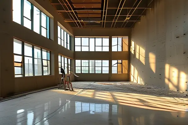 西郊大公館裝修現場施工圖